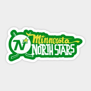 Defunct Minnesota North Stars Hockey 1970 Sticker